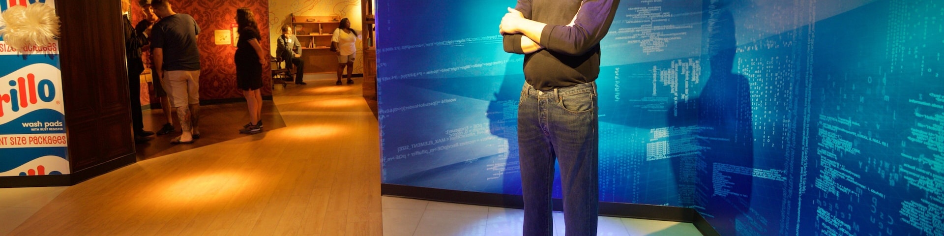 Madame Tussauds which includes interior views