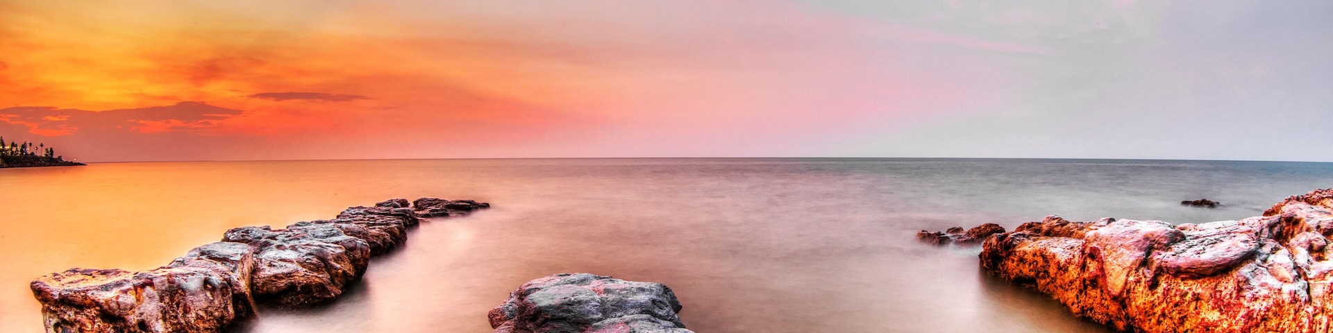 Post Sunset at Nightcliff, Northern Territory, Australia.