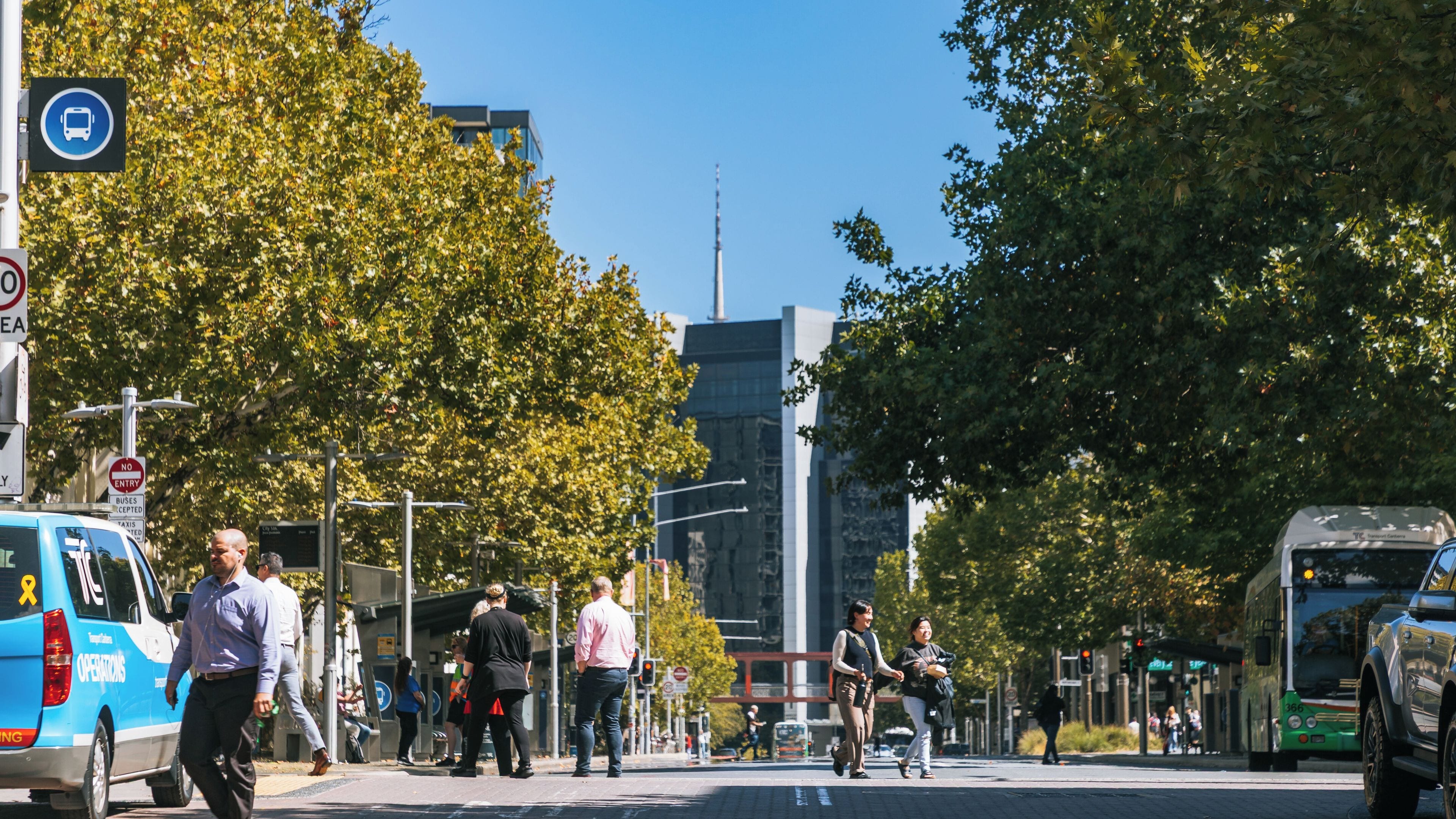 Centre-ville de Canberra