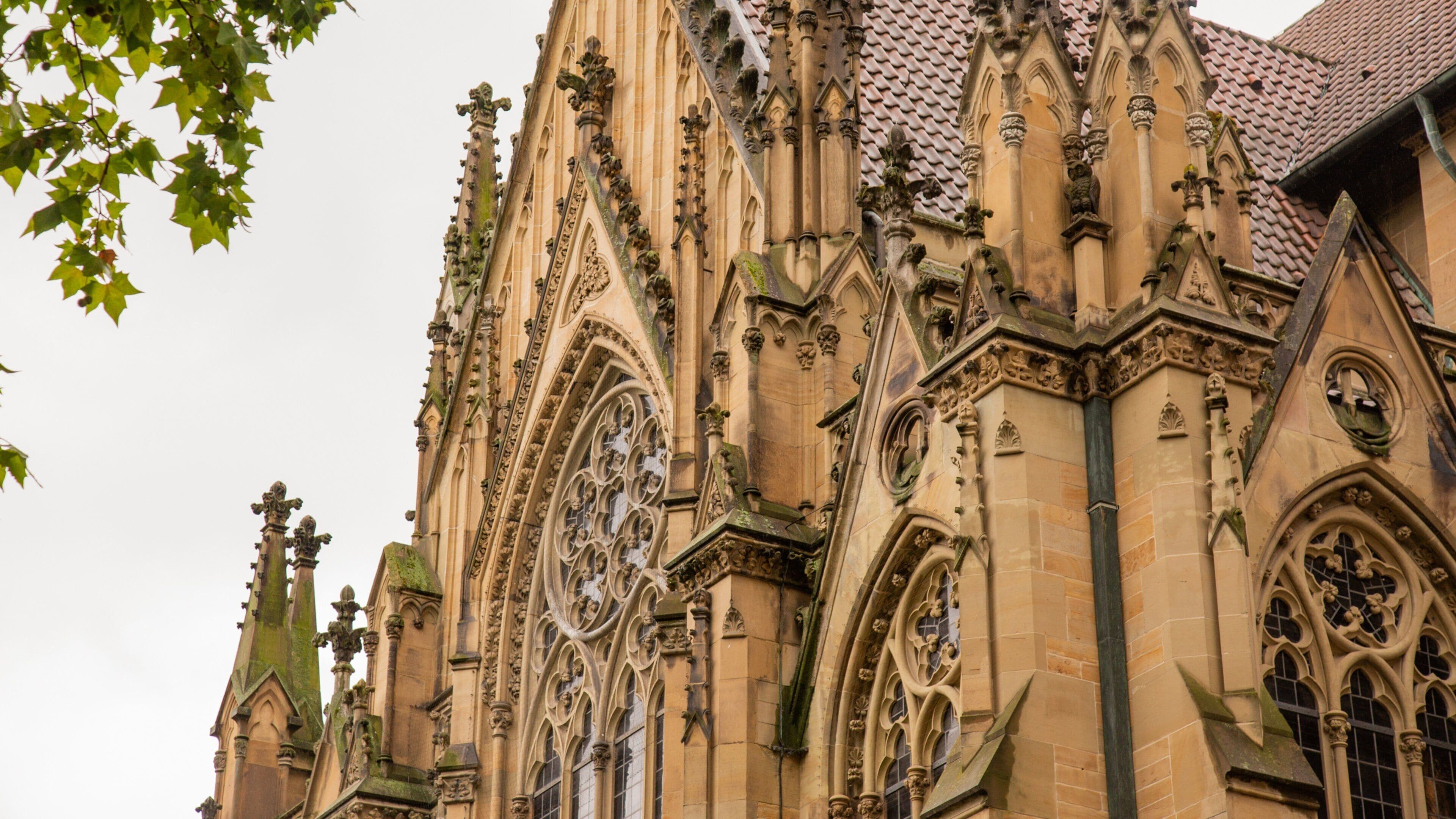 Stuttgart-West featuring a church or cathedral and heritage architecture