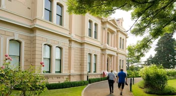 Launceston CBD showing heritage elements as well as a couple