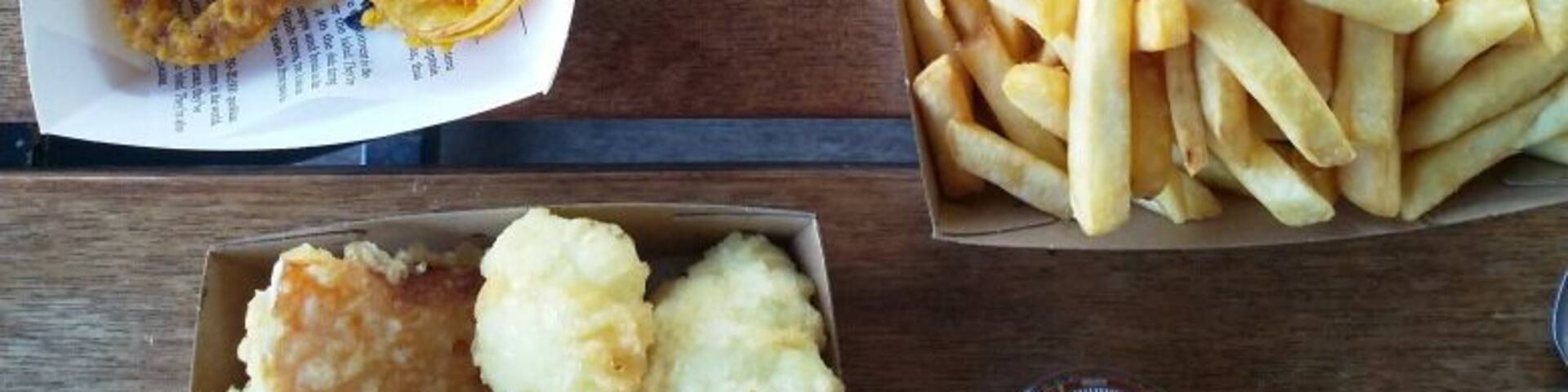 Fried veg from Frying Nemo. Some great vegan food.
#Trovember