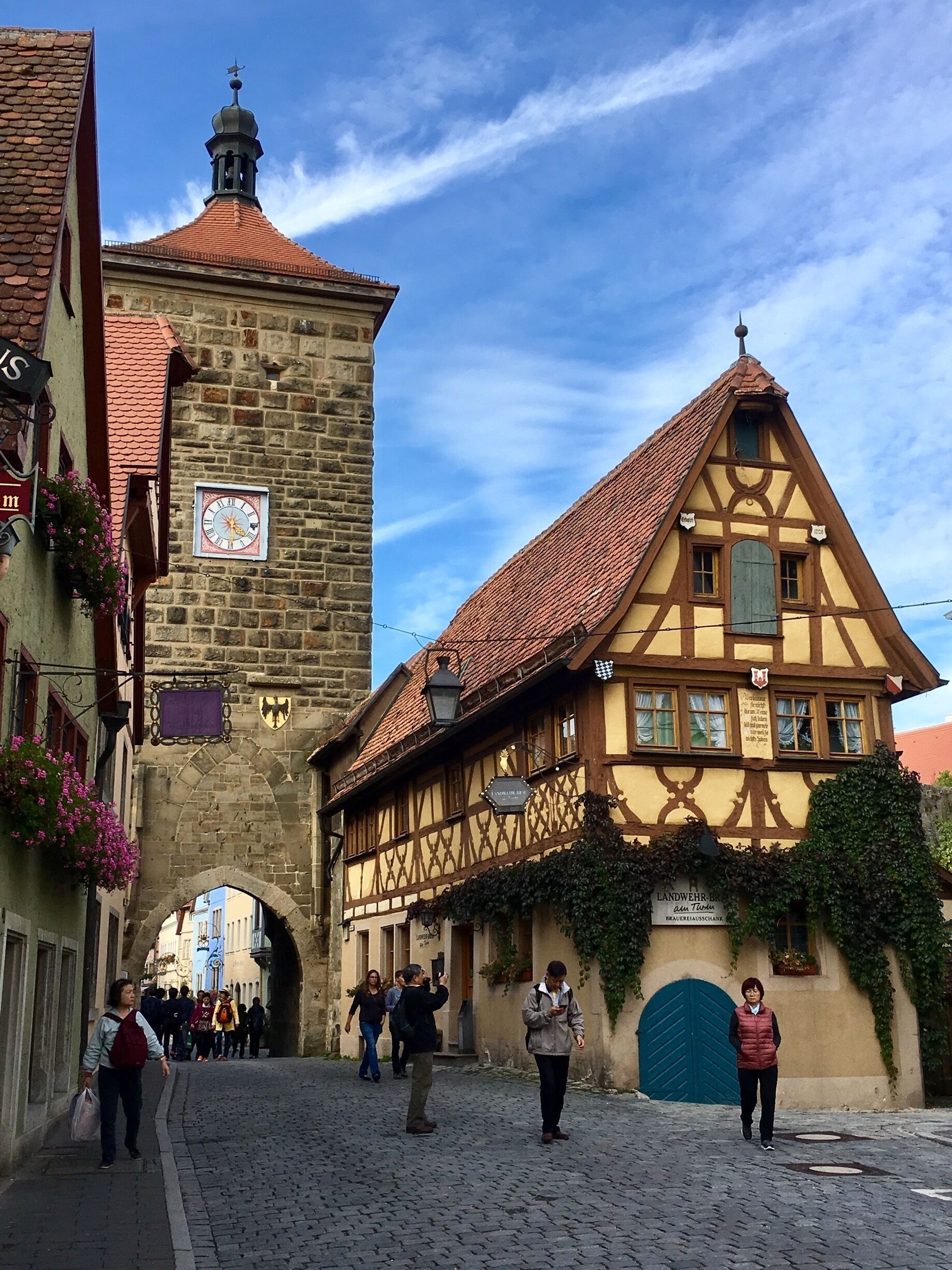 A nice spot in Rothenburg