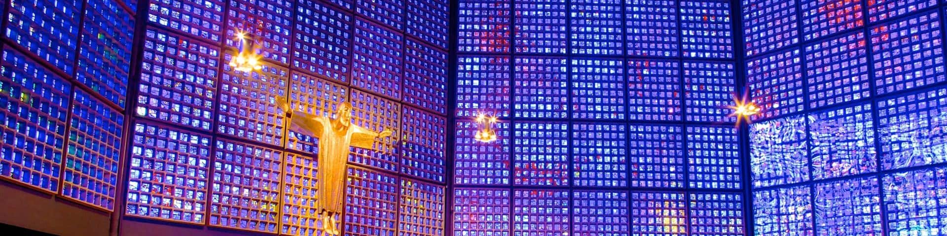 Berlin montrant aspects religieux et vues intérieures