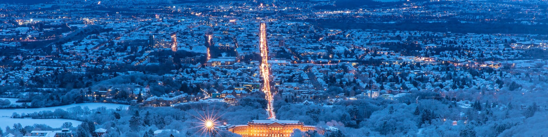 kassel mit schloss wilhelmshöhe