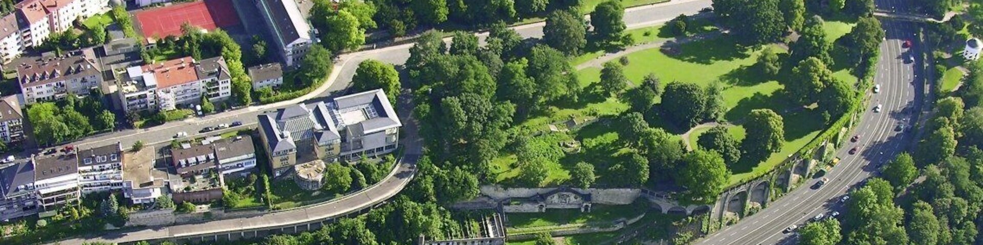 Aerial photography of "Weinberg" in Kassel, Germany