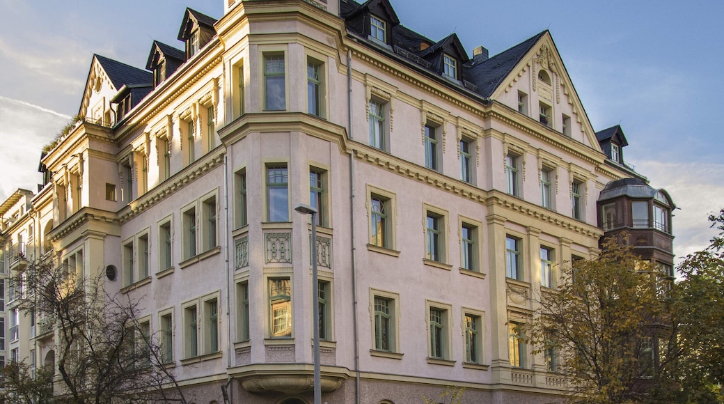 GebĂ€ude KreuzstraĂe, Ecke InselstraĂe in Leipzig