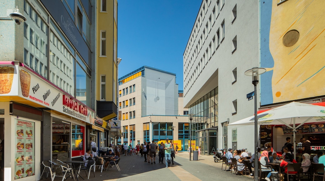 Dortmund City Centre which includes street scenes and a city as well as a small group of people