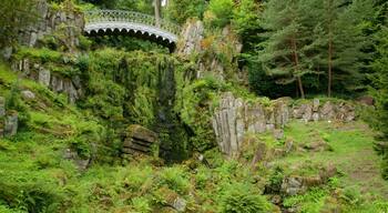 Bergpark Wilhelmshoehe showing a bridge