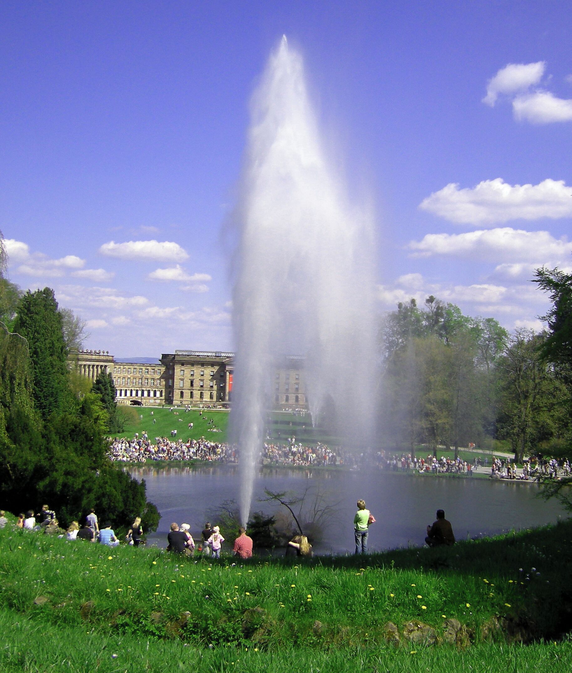 fontana al parco del castello