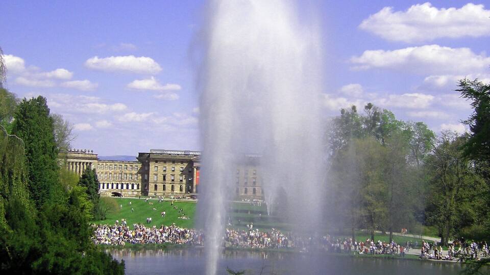 fontana al parco del castello