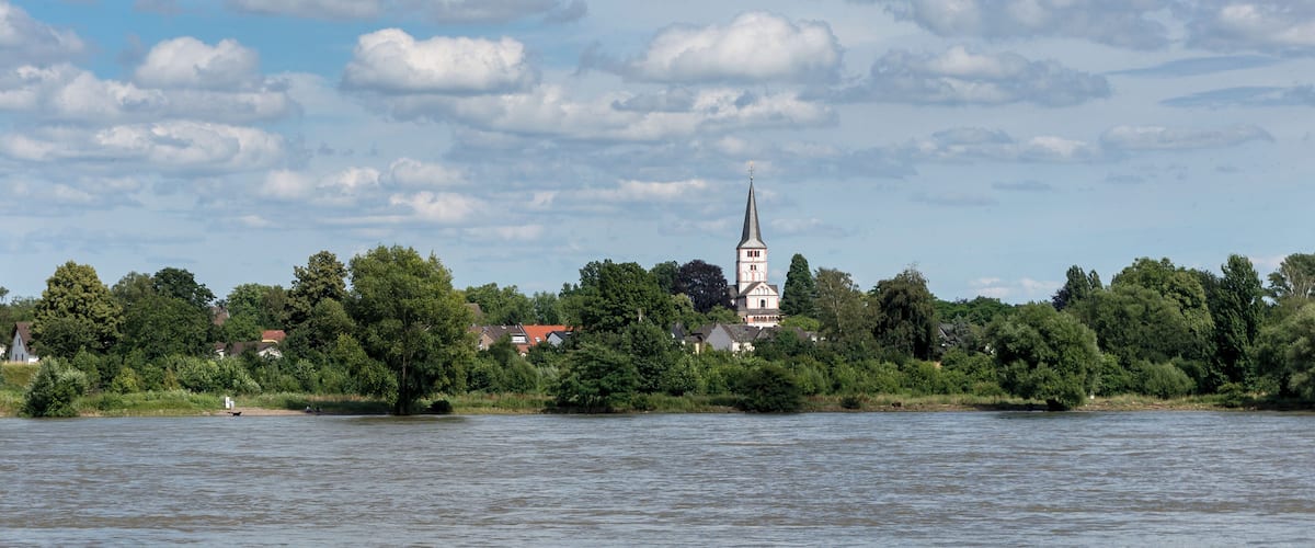 St. Mary and Clemens Church in Bonn-Beuel (Schwarzrheindorf/Vilich-Rheindorf), North Rhine-Westphalia, Germany