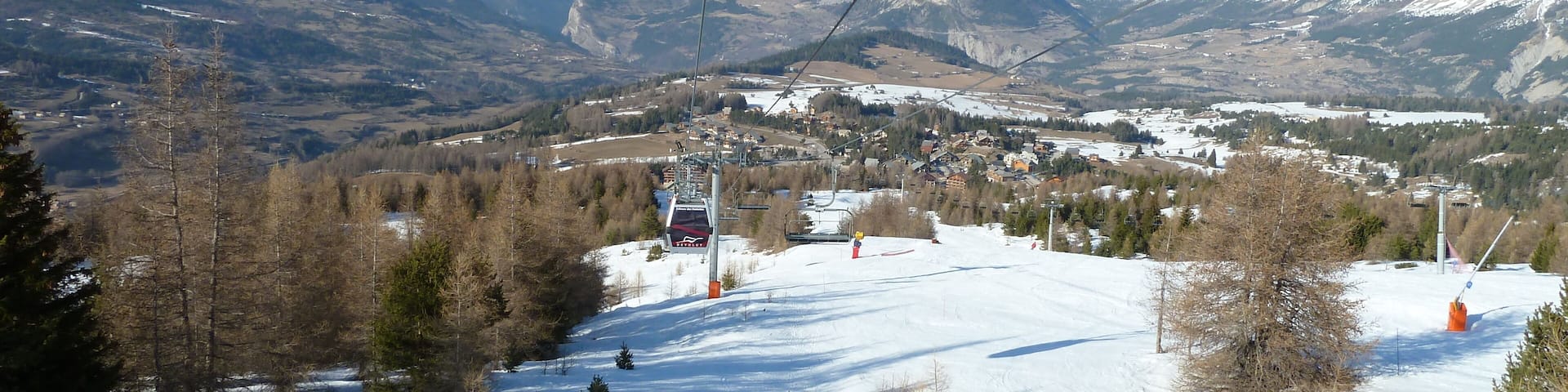 Telemix des Fontettes, La Joue du Loup, Domaine skiable du Dévoluy.