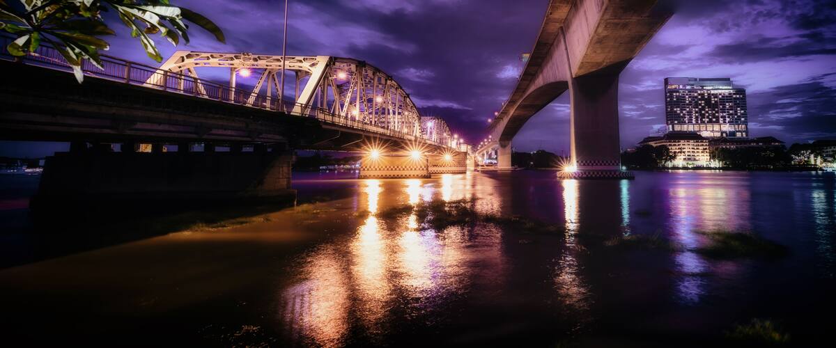bangkok bridge and rama 3 bridge