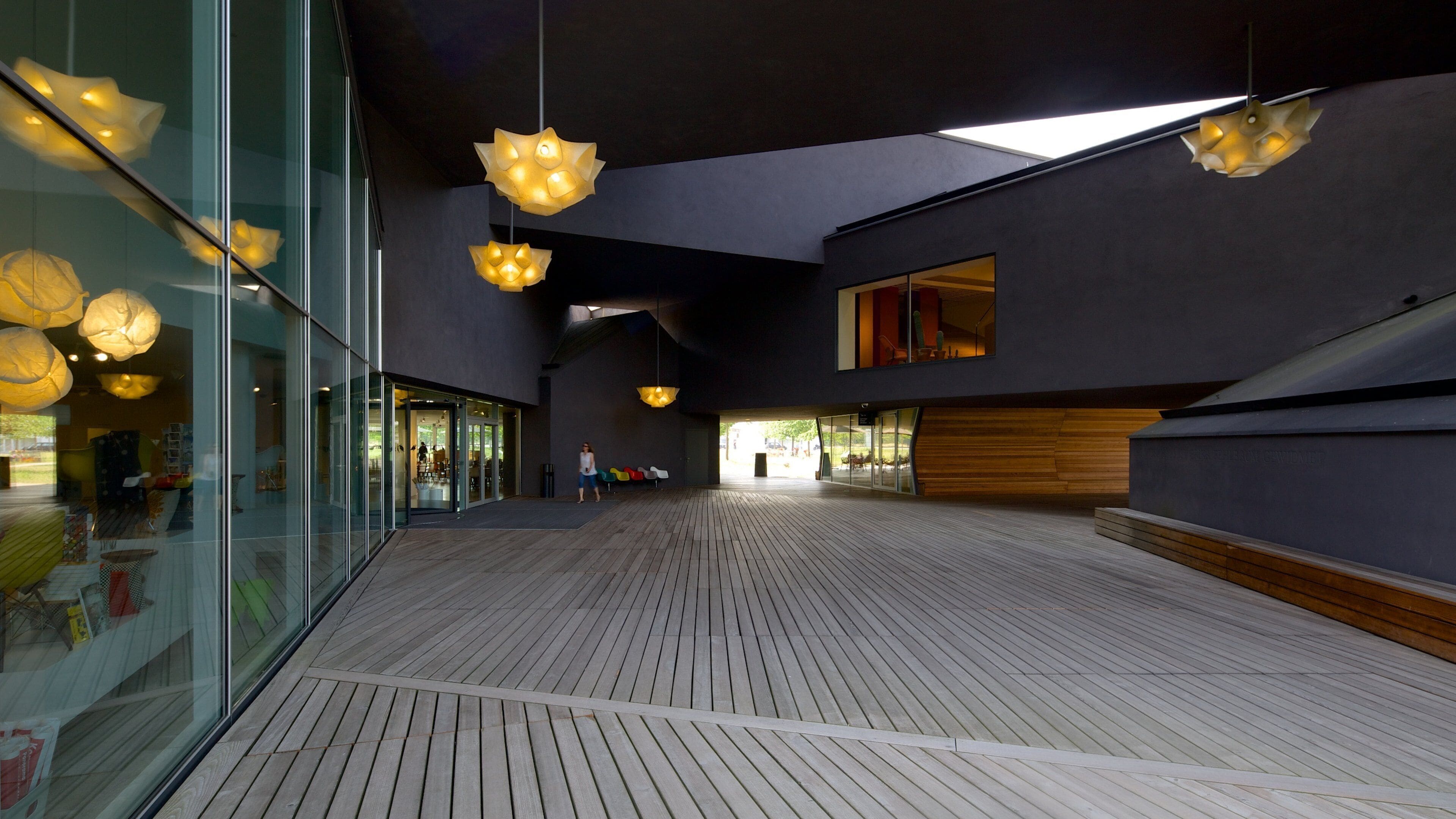 Basel City Centre featuring interior views and modern architecture