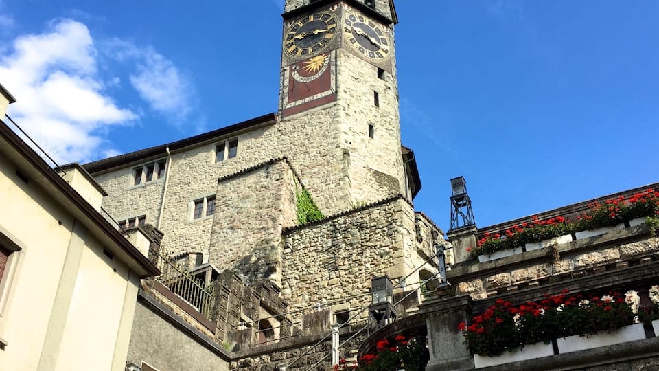 Rapperswil Castle is a castle, built in the early 13th century AD by the House of Rapperswil in the former independent city of Rapperswil.
It is located on the eastern Zürichsee respectively western Obersee lakeshore in Rapperswil, a locality of the municipality Rapperswil-Jona in the canton of St. Gallen in Switzerland. Since 1870, the castle has been home to the Polish National Museum established by Polish émigrés, including the castle's lessee and restorer, Count Wladyslaw Broel-Plater.