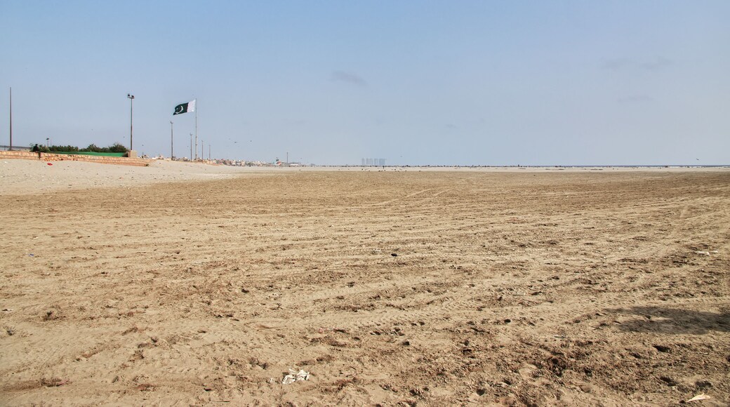 Lifestyle in Clifton Beach in Karachi, Pakistan