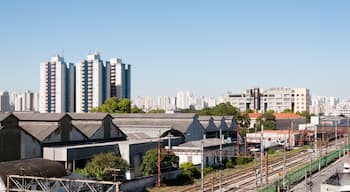 Sao paulo, residential area of the Bras and Mooca