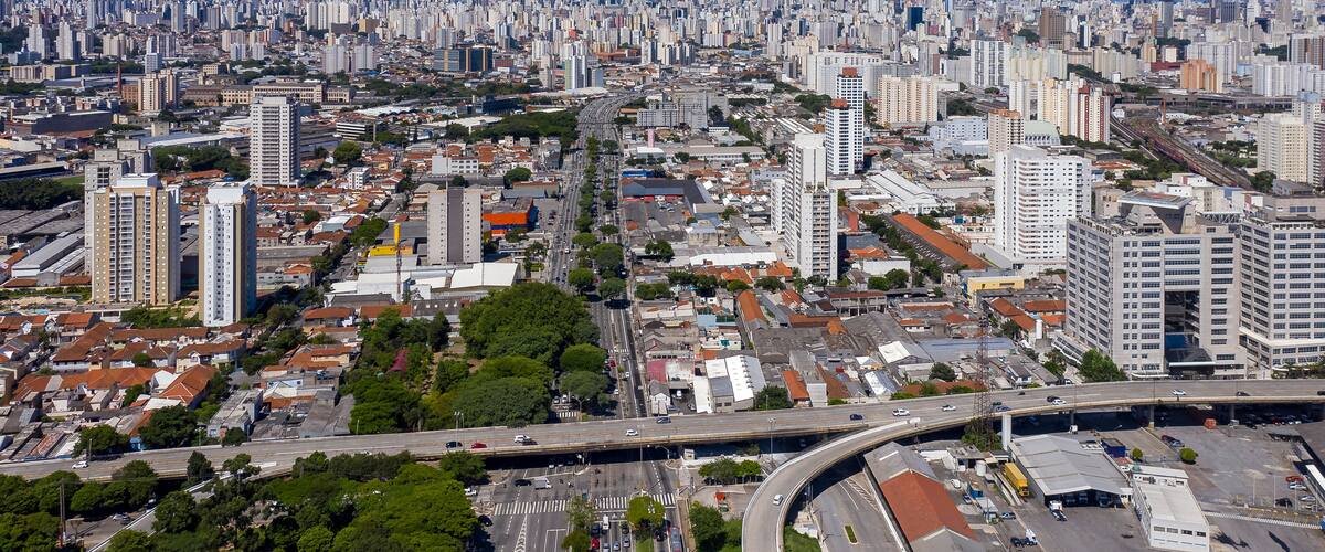 East radial avenue near Mooca neighborhood, Sao Paulo, Brazil