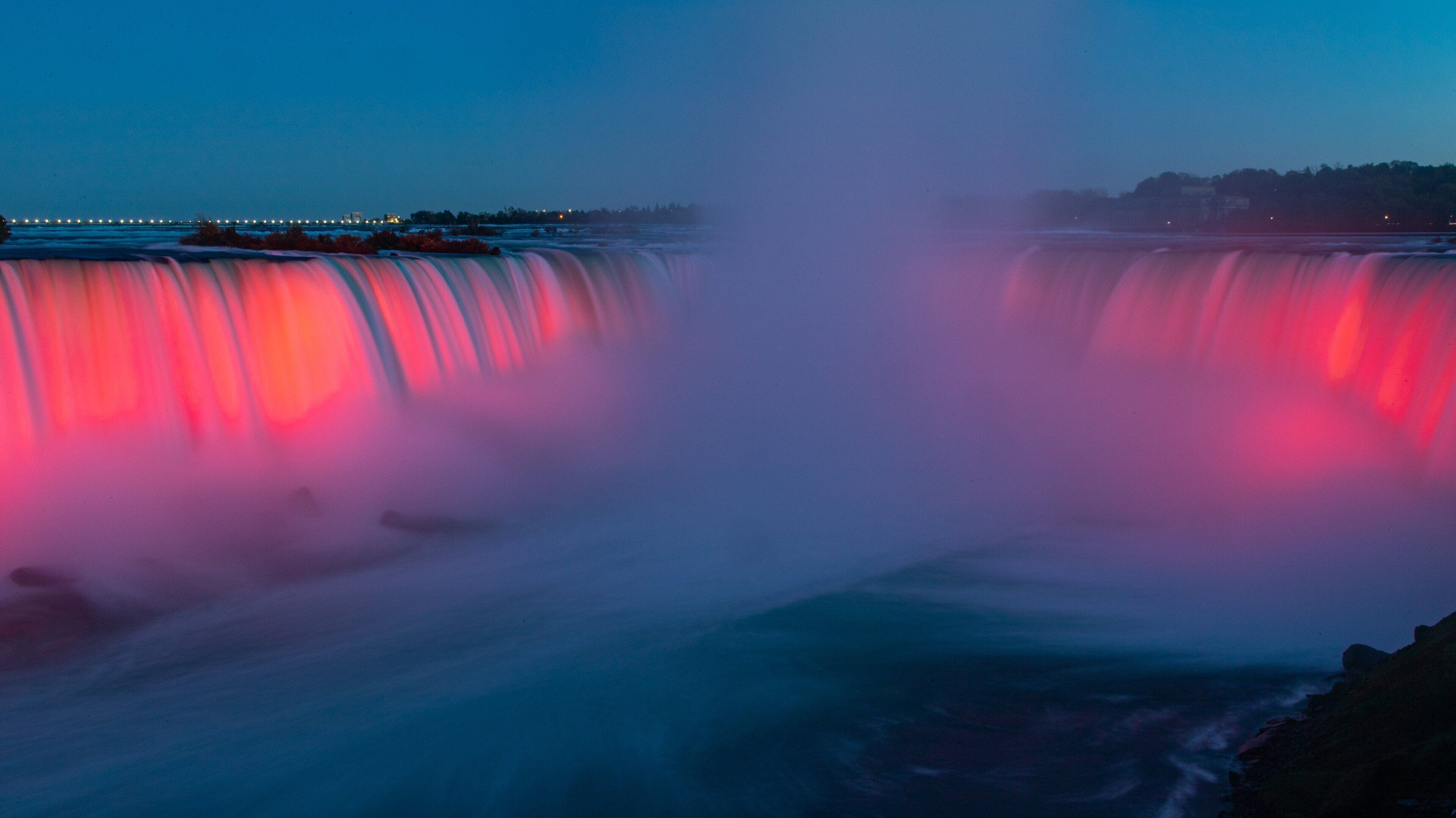 Fallsview featuring mist or fog, a cascade and night scenes