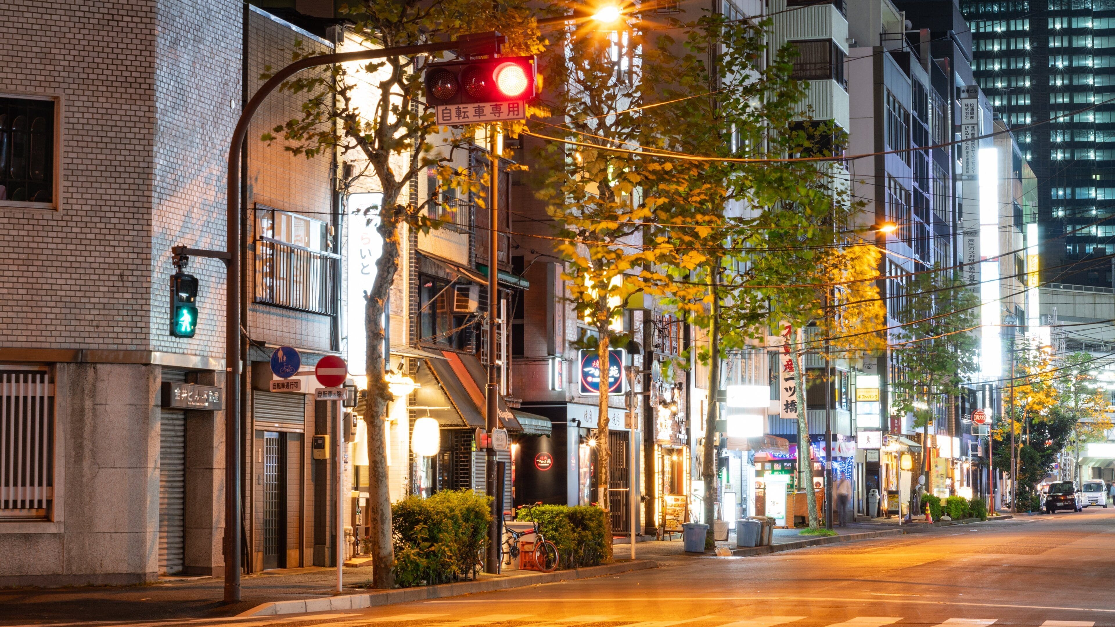 Kanda featuring a city, street scenes and night scenes