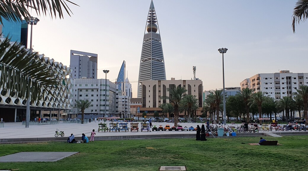 Riyadh, Saudi Arabia: National Library, Olaya Street