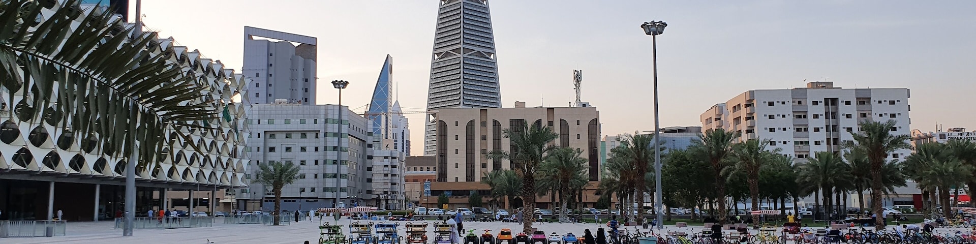 Riyadh, Saudi Arabia: National Library, Olaya Street