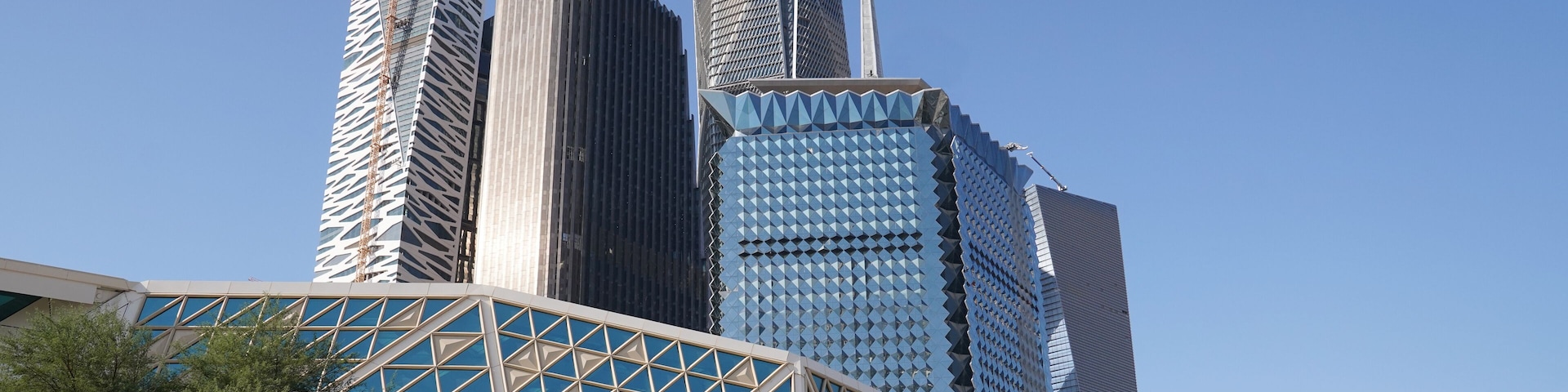 King Abdullah Financial District in Riyadh Saudi Arabia