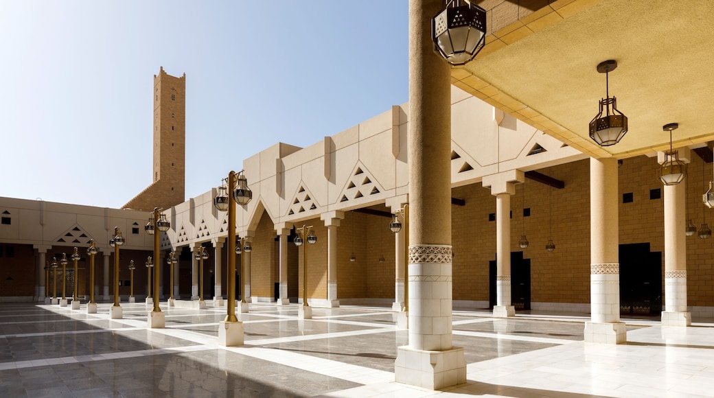 Imam Turki bin Abdullah Mosque near Dira Square in downtown Riyadh in Kingdom of Saudi Arabia