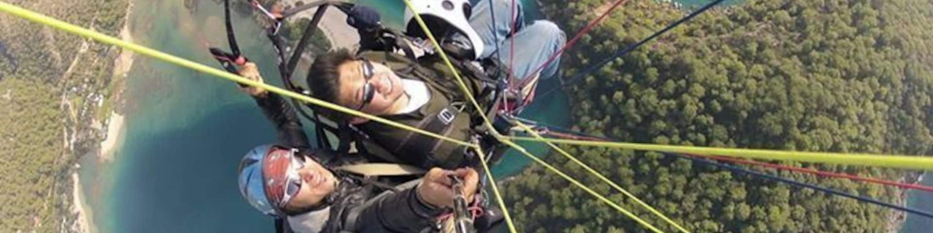 There was one of our dream fulfilled: "Paragliding".