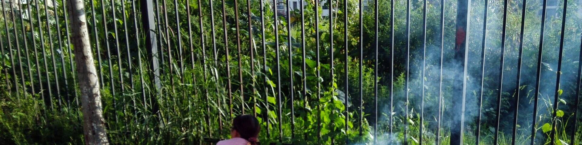 It is the little things in life that matter
Yesterday, I noticed many people burning paper piles along the street. I know that this kind of paper is called Joss Paper(maybe jinzhi - 金纸) and that it is usually burnt for offering to the dead.
I will ask my students and try to get a better answer later, but in any event, it is a tradition that is displayed without much pomp and circumstances and speaks to Chinese culture. Do your thing and move on...very cool.