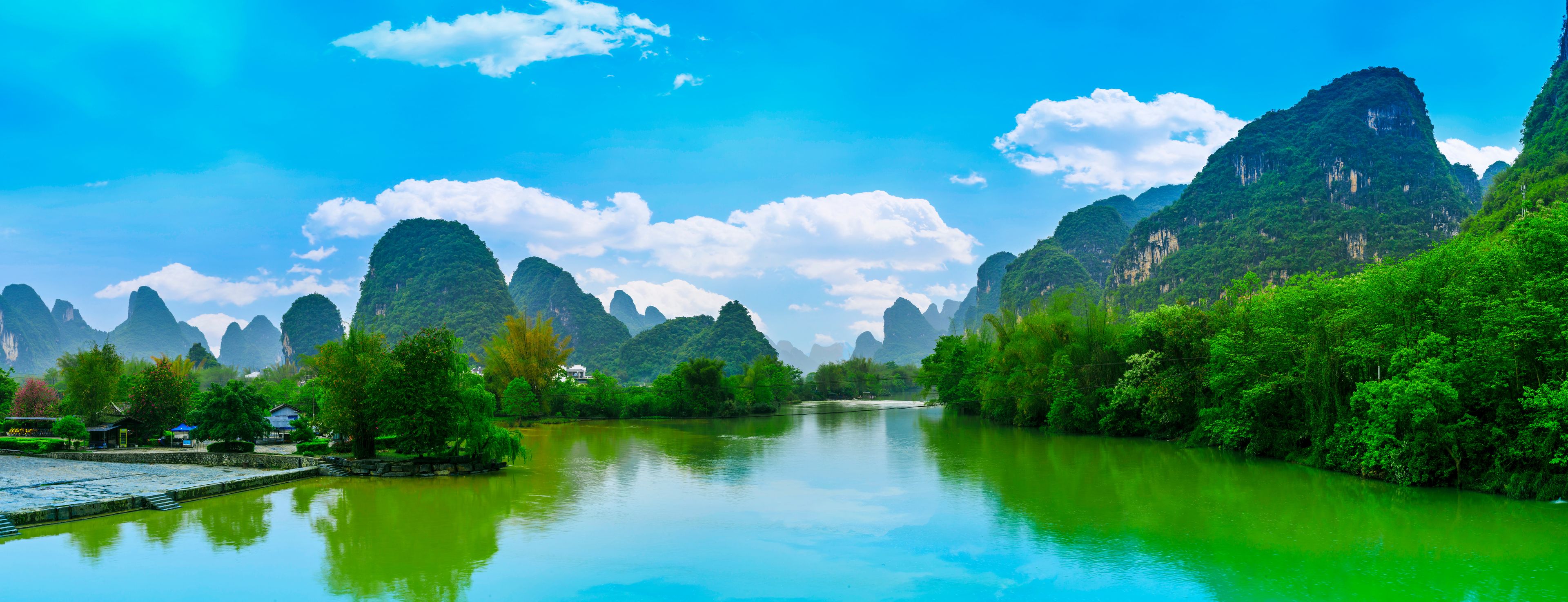 Guilin Yangshuo beautiful natural scenery