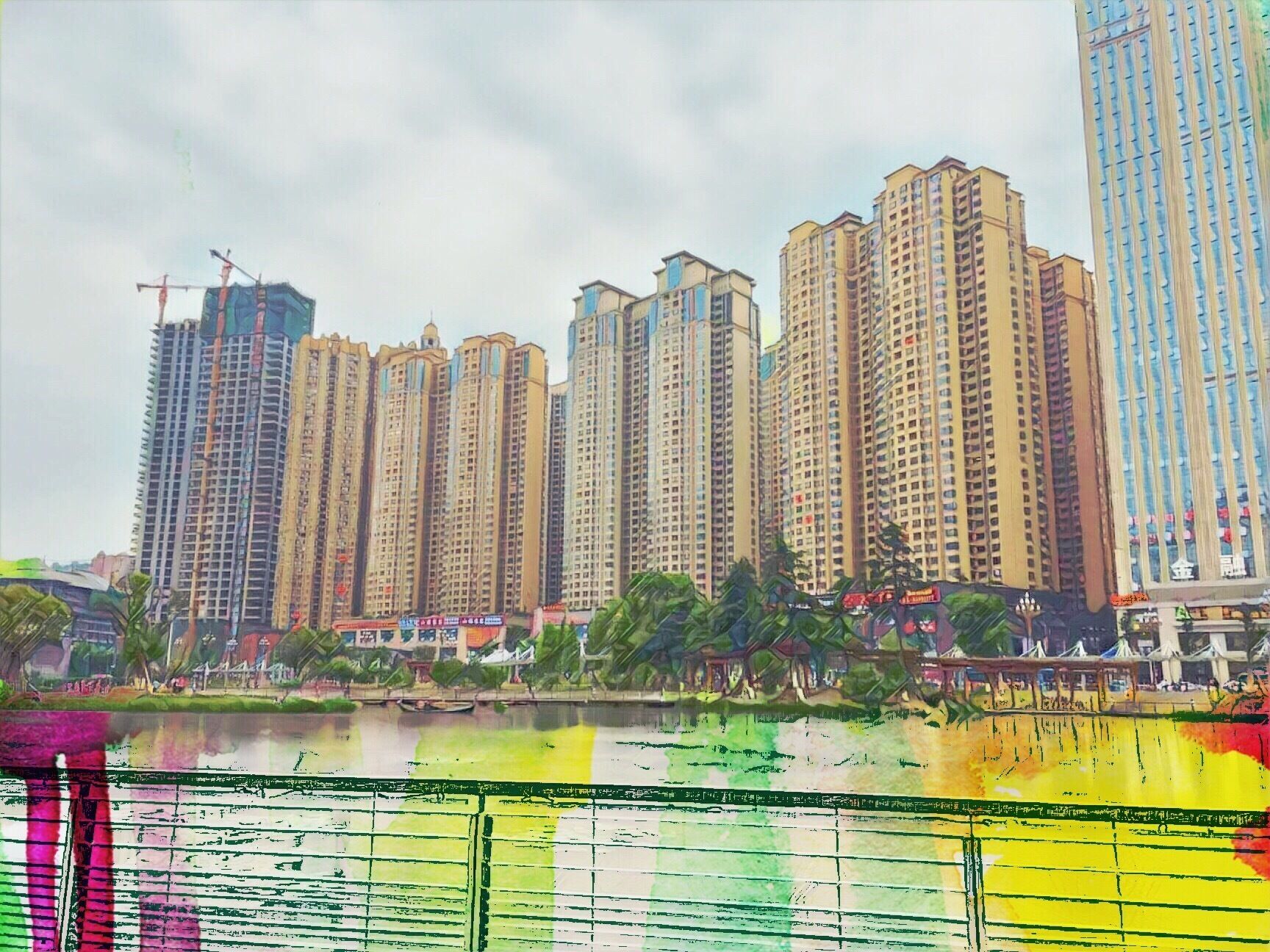 Guiyang! Big growing city up in the mountains!