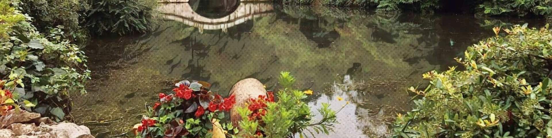 Sacred mountain spring to the goddess.