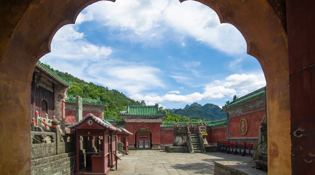 The charming summer scenery of Wudang Mountain, Hubei, China