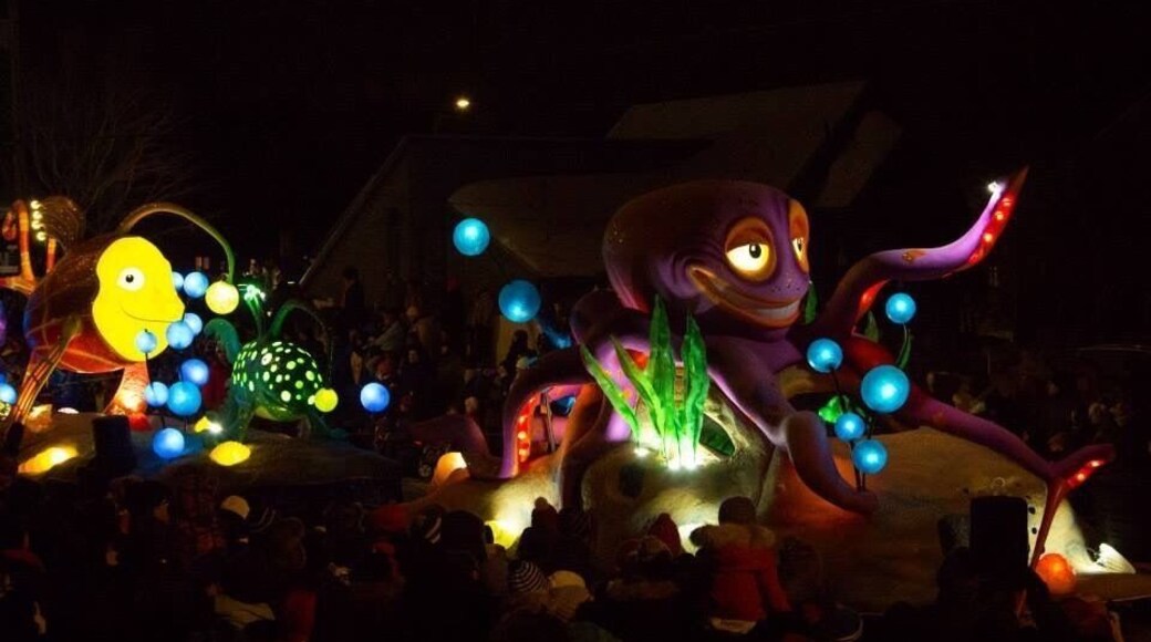 Parade at Quebec Winter Carnival