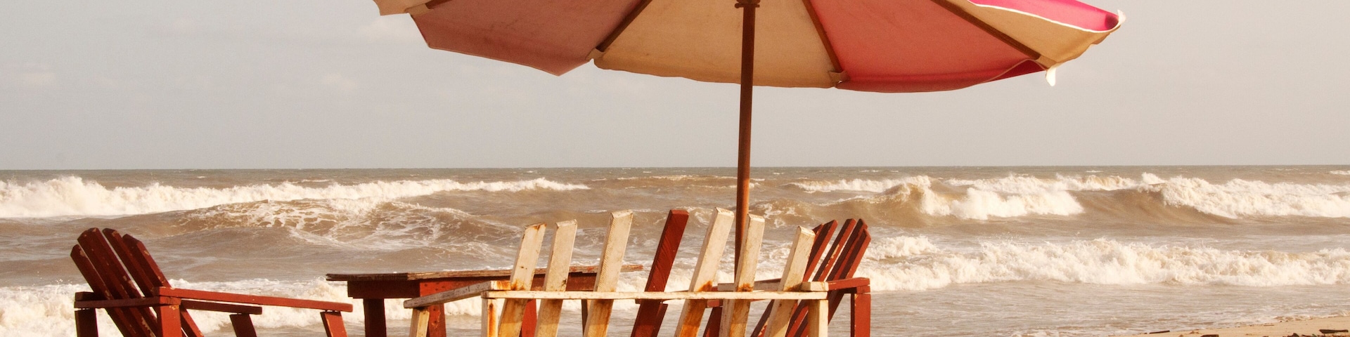 Labadi beach in Accra, Ghana