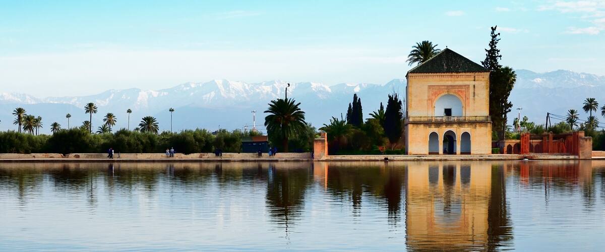 Menara Gardens, Marrakech. Morocco
