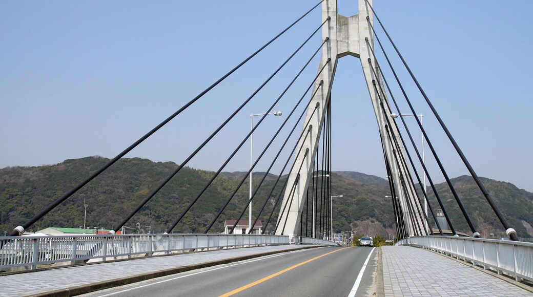Suhama Bridge in Sumoto, Hyogo prefecture, Japan.