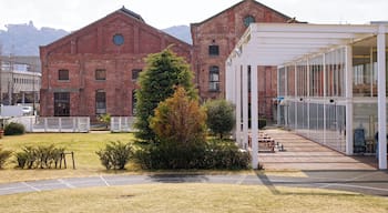 Sumoto Civic Square in Sumoto, Hyogo prefecture, Japan.