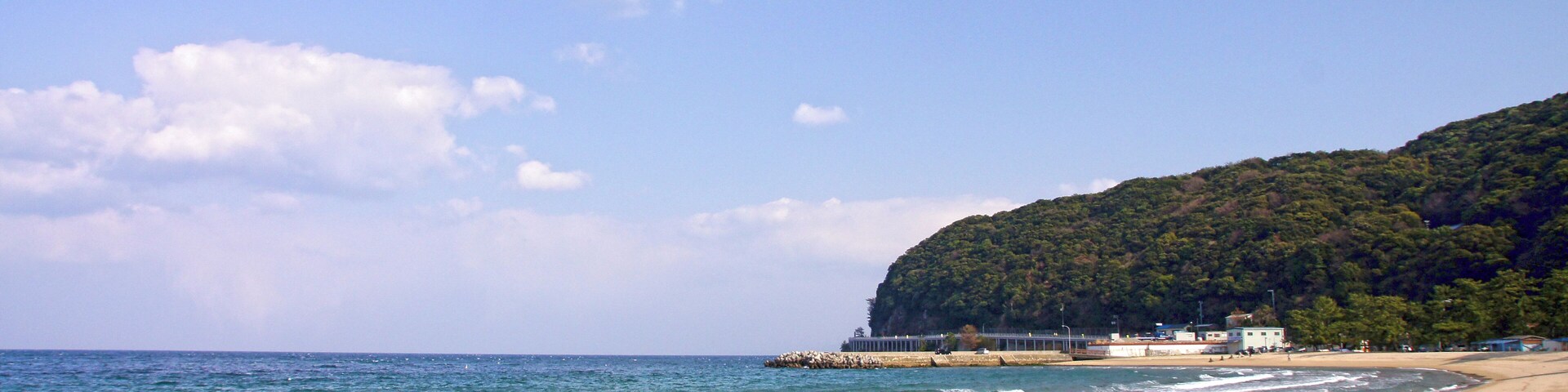 Ohama_Coast in Sumoto, Hyogo prefecture, Japan.