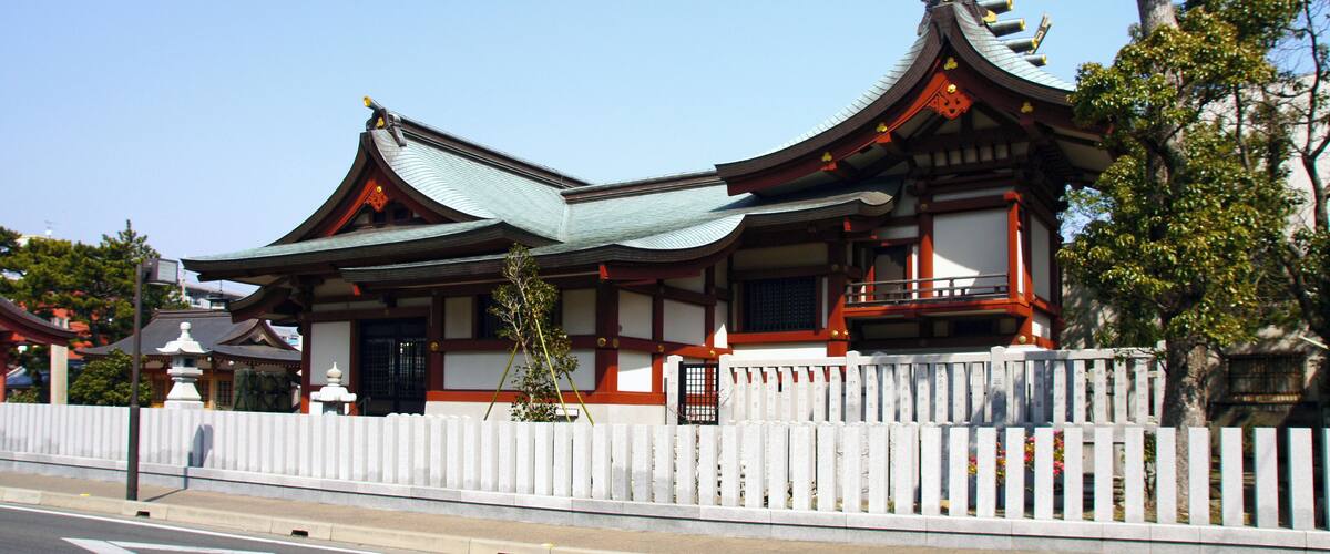 Itsukushima-jinja in Sumoto, Hyogo prefecture, Japan.