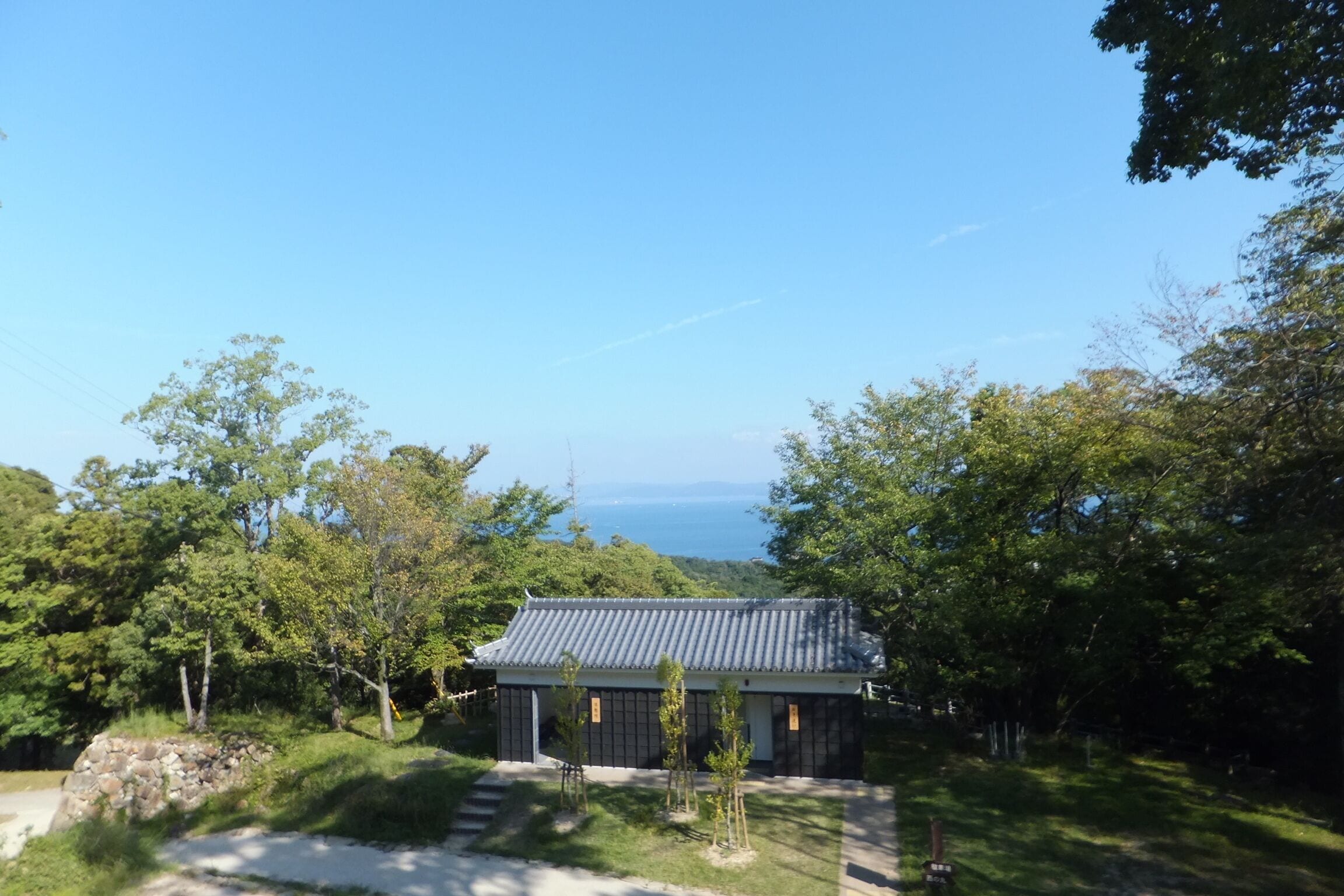 洲本城（2013年9月29日）