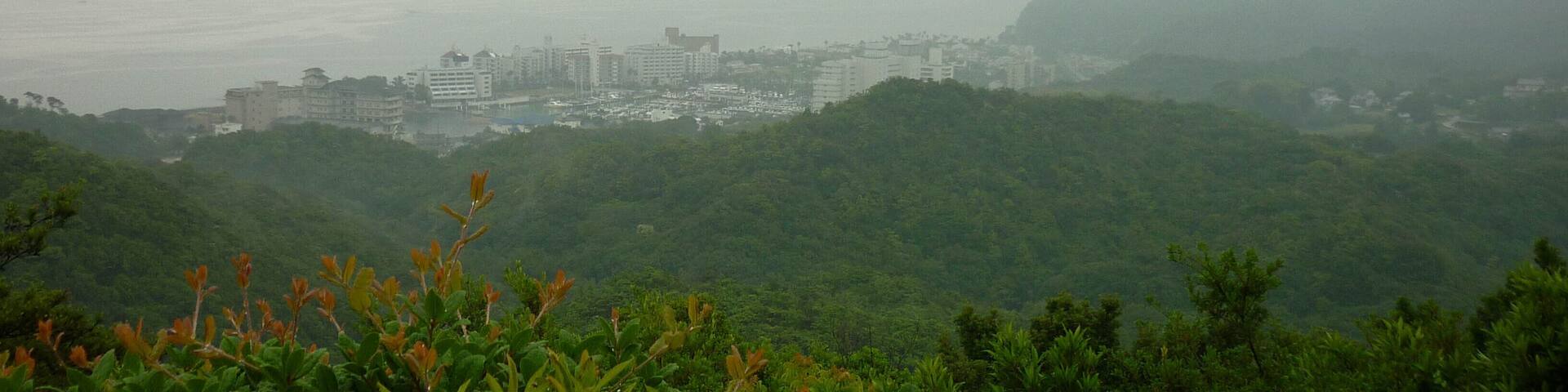 洲本城からの眺望