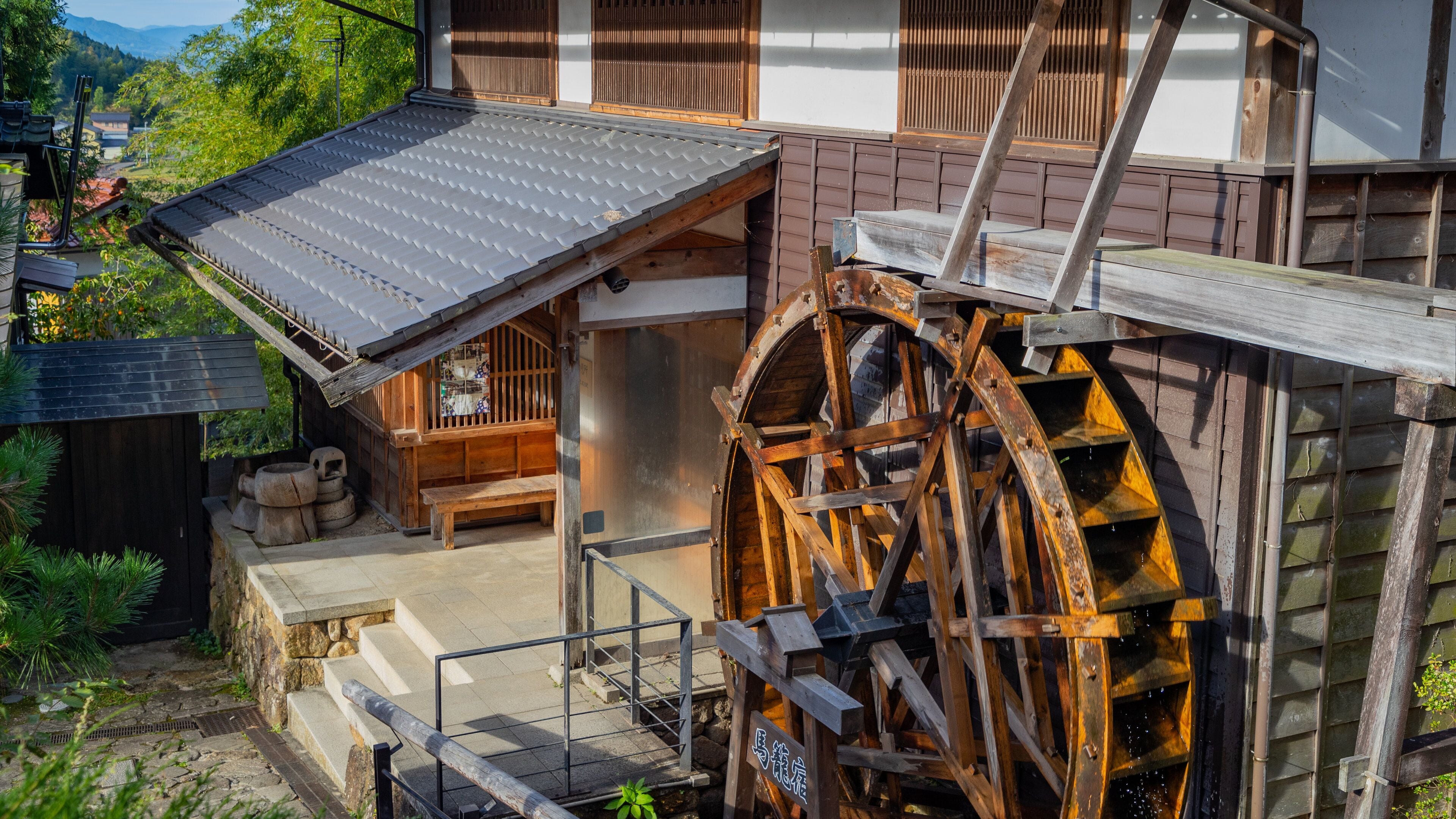 Magome featuring heritage elements