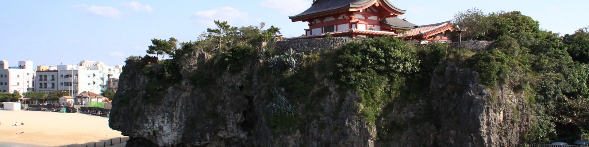 The distant view of Naminouegū Honden