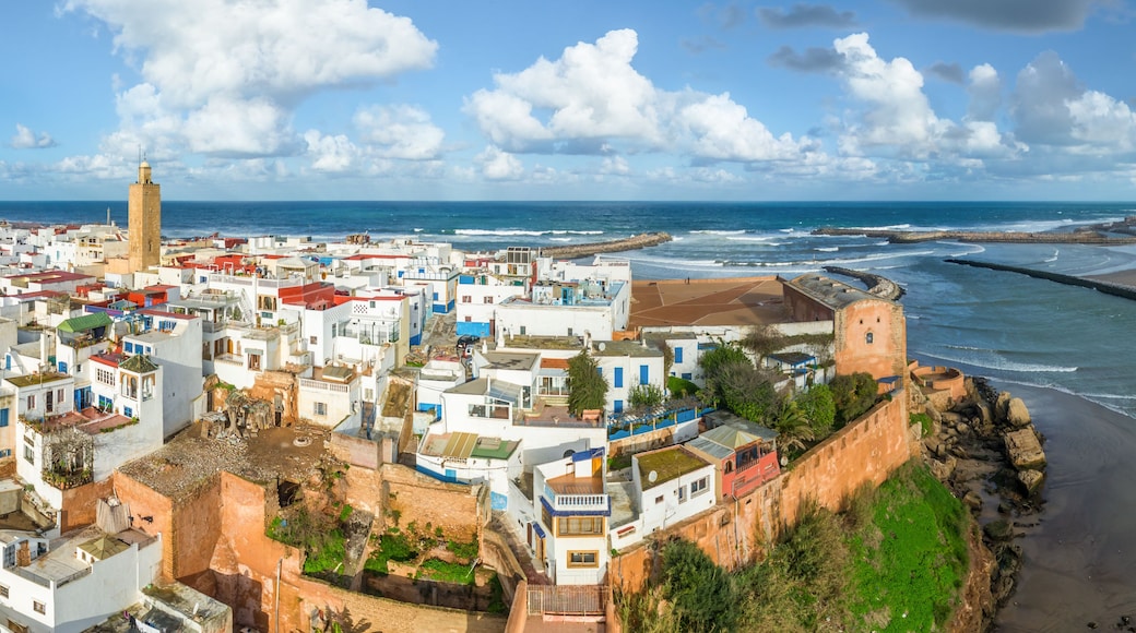 Panoramic aerial view of Rabat city, Morocco