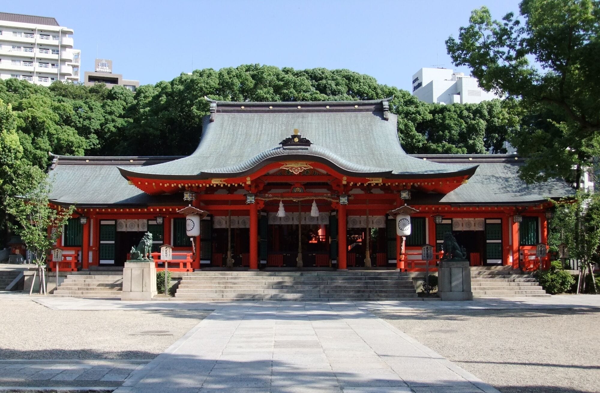Ikuta Shrine in Kobe