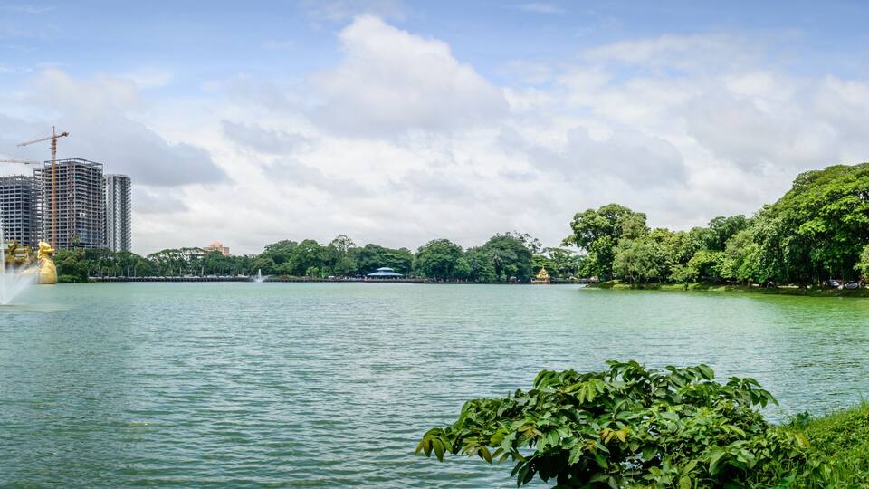 kandawgyi natural wood garden, Yangon, Myanmar, July-2017