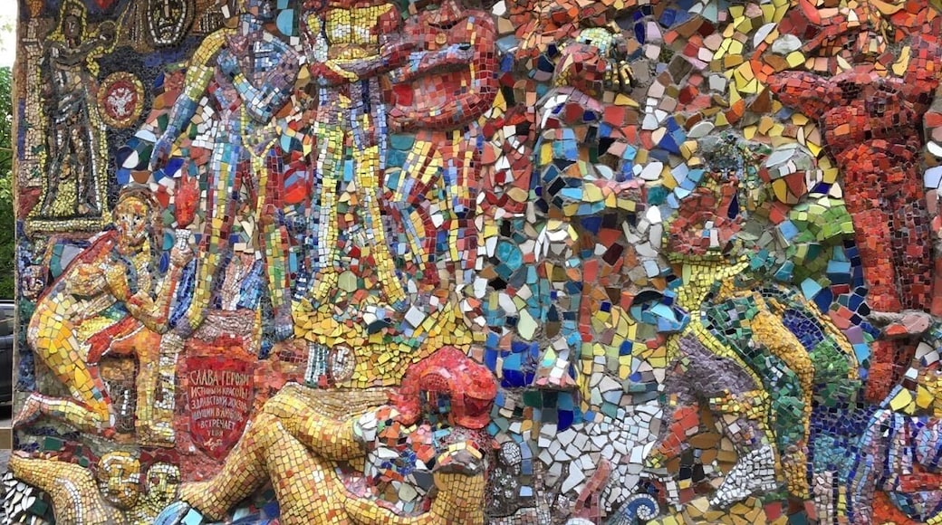 Amazing mosaic masterpiece by a modern artist